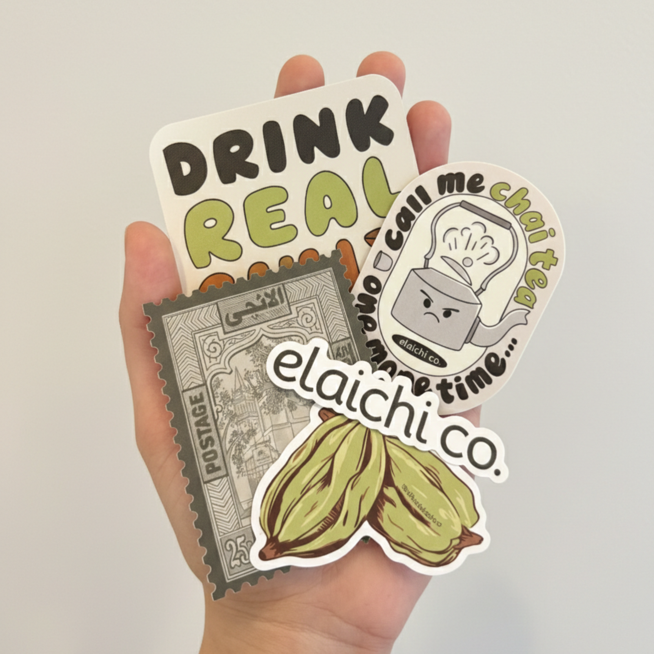 elaichi co. Sticker Pack