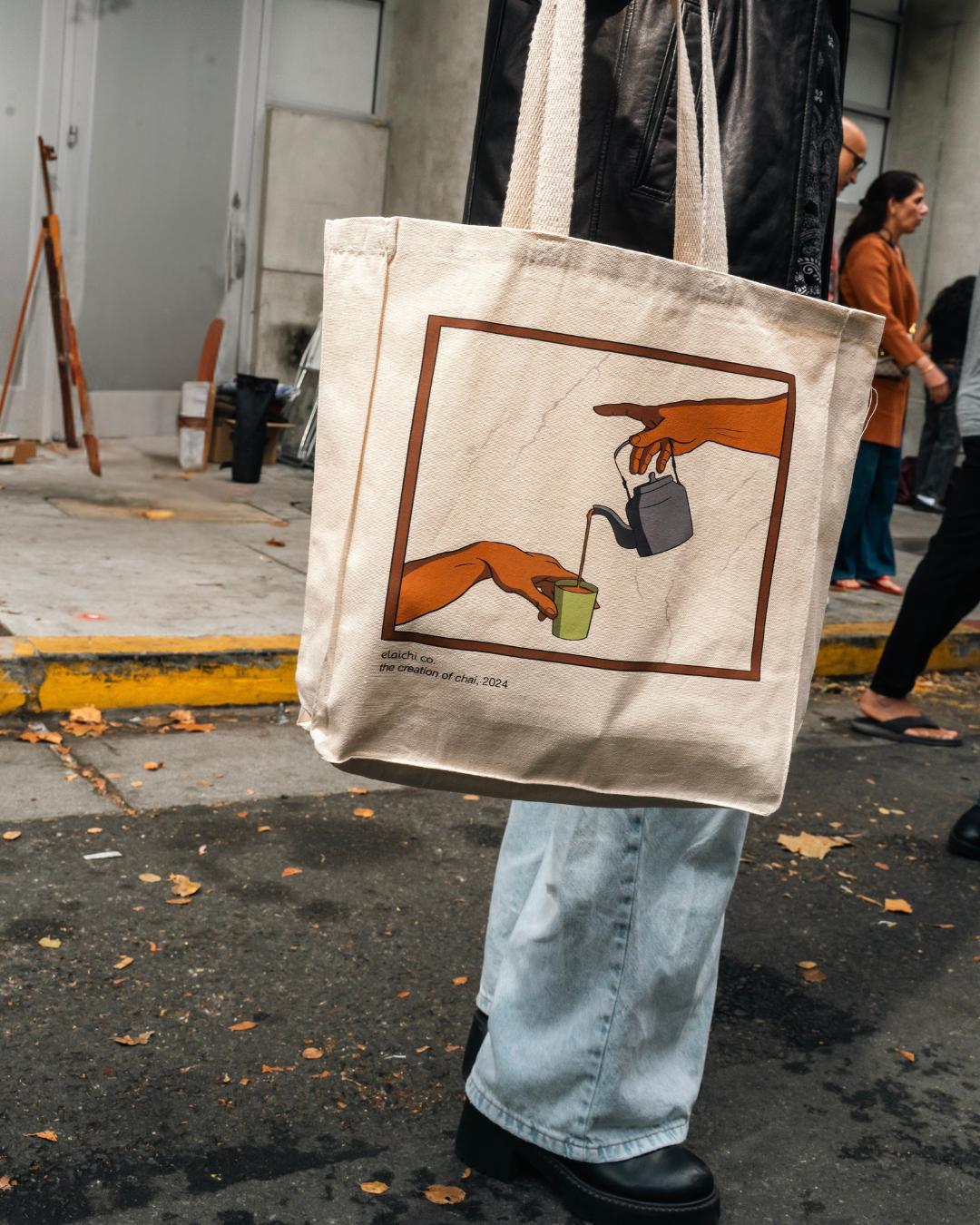 "The Creation of Chai" Tote